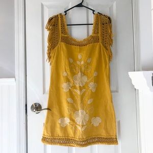 Free people yellow dress